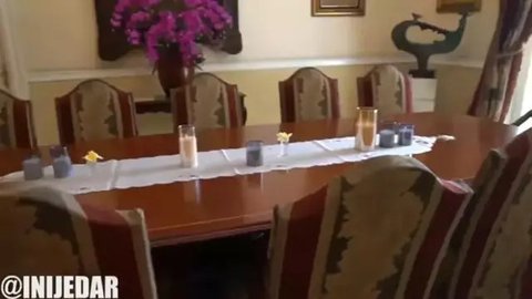 Potret taman belakang Nia Ramadhani (Image by Jessica Iskandar on Youtube)