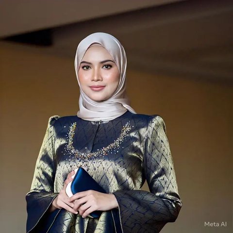 Intip gaya busana Xaviera Putri tampil manis dengan kebaya organza (@xavieraputri)