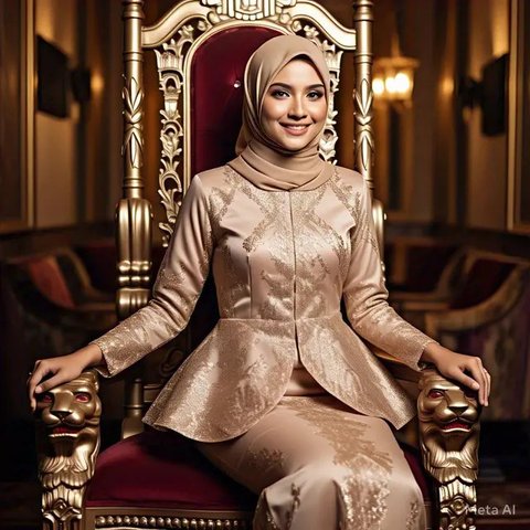 Intip gaya busana Xaviera Putri tampil manis dengan kebaya organza (@xavieraputri)
