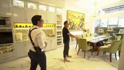 Ilustrasi Dapur Andhika Pratama (Image by TAULANY TV on YouTube)