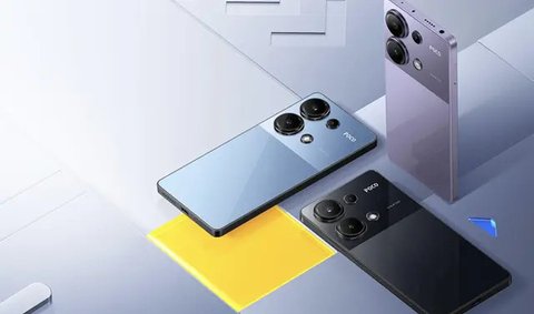 Tampilan Poco M6 Pro yang baru saja meluncur di Indonesia. (Dok: Poco)