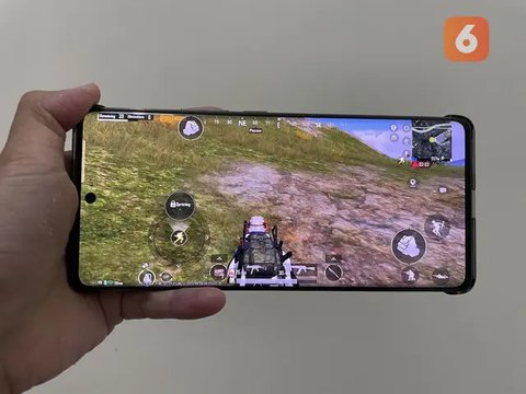Infinix Note 40 Pro dipakai untuk main game PUBG Mobile (Liputan6.com/ Agustin Setyo Wardani)