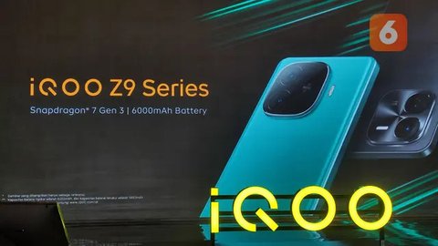 iQOO menghadirkan seri smartphone mid-range terbaru yang mereka rilis pada hari ini yaitu iQOO Z9 dan Z9x (Foto.Liputan6.com/Fahmi Zaenal Mutakin)