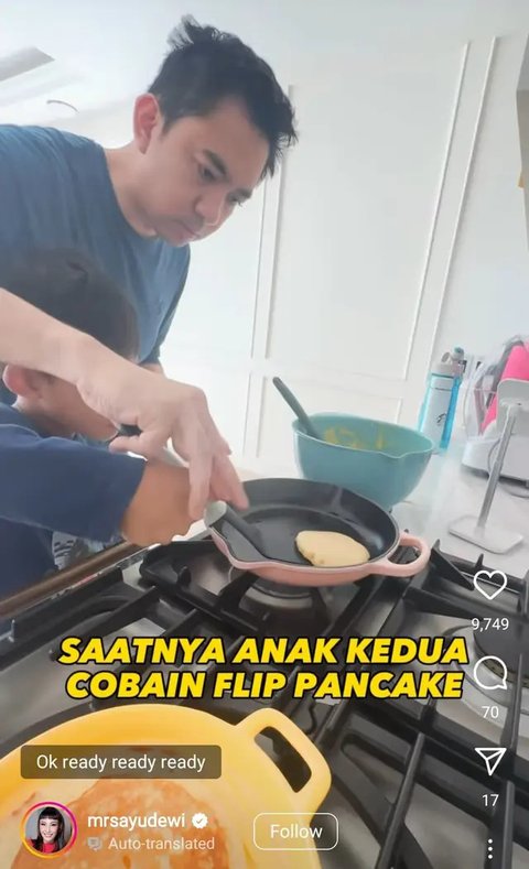 Model kompor di dapur Ayu Dewi (Image by mrsayudewi on Instagram)