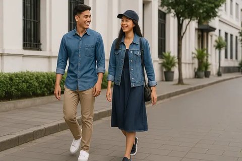 Outfit Jalan-jalan yang Simpel dan Nyaman Seharian (Foto: ChatGPT)