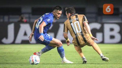 Mirip Lionel Messi! Egy Maulana Vikri Cetak Gol Indah, tapi Dewa United Tetap Kalah dari Malut United