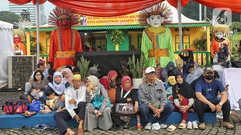 FOTO: Ribuan Warga Ramaikan Lebaran Betawi 2025