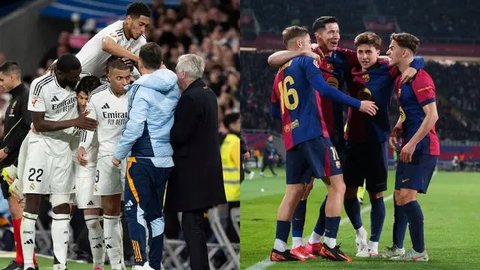 Final Copa del Rey - Barcelona Vs Real Madrid (Bola.com/Adreanus Titus)