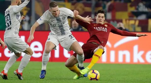 Liga Italia - Inter Milan Vs AS Roma (Bola.com/Adreanus Titus)