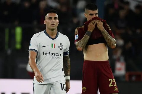 Liga Italia - Inter Milan Vs AS Roma (Bola.com/Adreanus Titus)