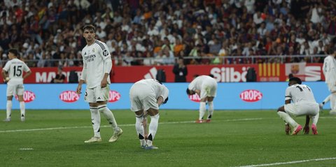 Bagaimana Nasib Carlo Ancelotti Selah Real Madrid Dikalahkan Barcelona di Final Copa del Rey?