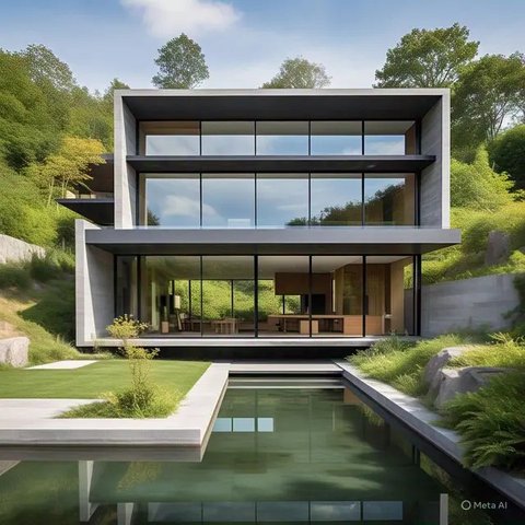 Inspirasi 8 Foto Desain Rumah Tingkat Modern, Elegan dan Fungsional