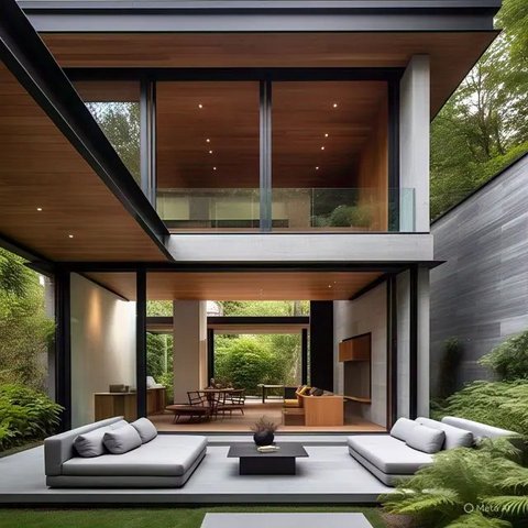 Inspirasi 8 Foto Desain Rumah Tingkat Modern, Elegan dan Fungsional