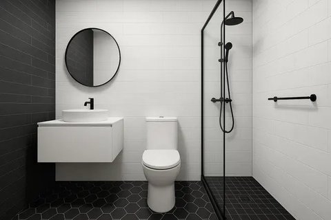 6 Inspirasi Desain Kamar Mandi Minimalis 2x2 yang Elegan dan Estetik, Cocok untuk Hunian Modern