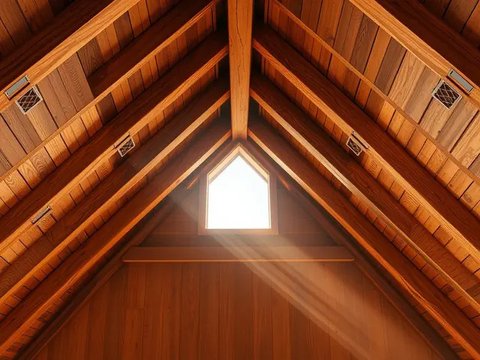 5 Model Ventilasi Rumah dari Kayu yang Estetik dan Fungsional (sumber: AI)