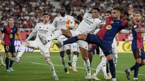 Ricuh Setelah Final Copa del Rey: Rudiger Dihukum 6 Laga, Kartu Merah Bellingham Dibatalkan