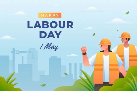 Ilustrasi Hari Buruh, May Day, 1 Mei. (Sumber: Pixabay)