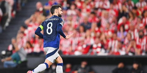 Catatan Menarik Athletic Bilbao vs Manchester United: Fernandes Dekati Rekor Falcao, Setan Merah Ukir Sejarah