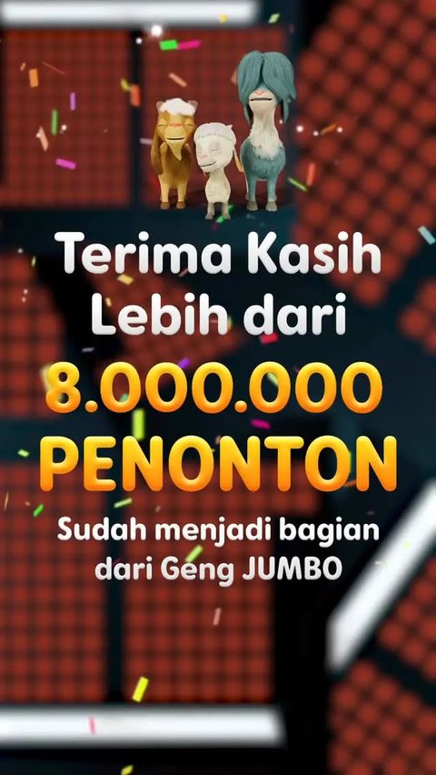 Lebaran 2025 di bioskop sangat festive. Keragaman lima film Indonesia amat terasa. Film animasi Jumbo, salah satu kontestan yang layak diperhitungkan. (Foto: Dok. Visinema Animation)