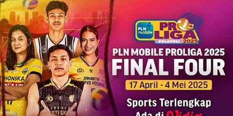 Jadwal Final Four PLN Mobile Proliga Hari Ini, Minggu, 4 Mei 2025