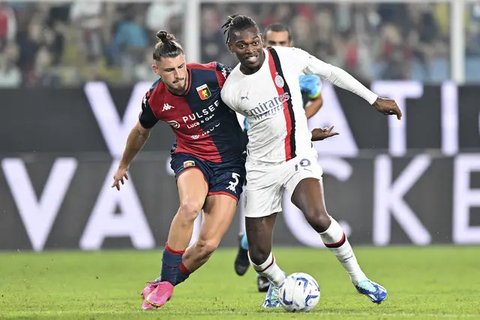 Liga Italia - Genoa Vs AC Milan (Bola.com/Adreanus Titus)
