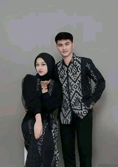 Model batik couple terbaru 2025 untuk kondangan (sumber: pinterest)