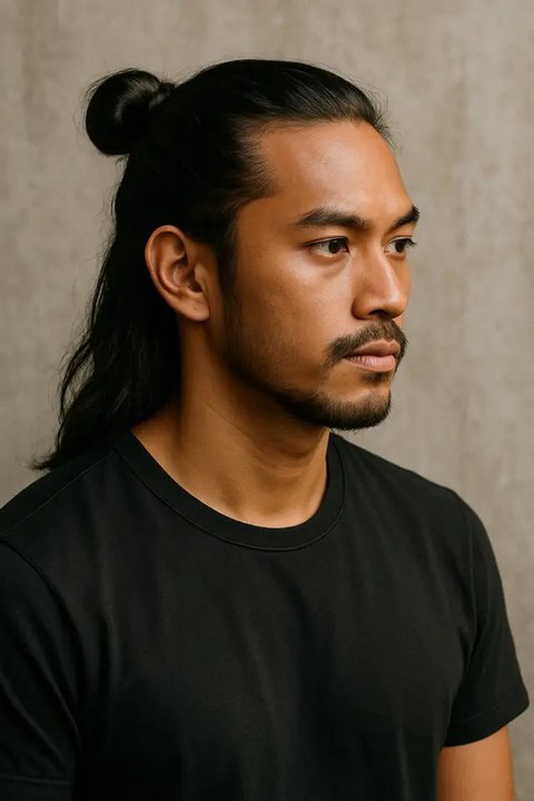 Model Rambut Panjang Pria (Image by ChatGPT)