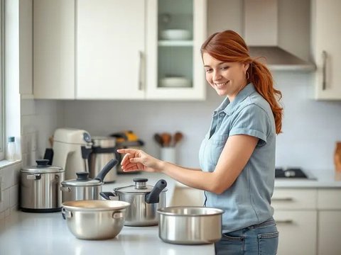Tips Ini Biasa Dilakukan Orang yang Dapurnya Selalu Bersih  (Ilustrasi Qwen AI)