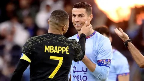 Penyerang Real Madrid, Kylian Mbappe, dalam pertandingan La Liga melawan Villarreal di El Madrigal, Minggu dini hari WIB (16-3-2025). (Bola.com/X realmadriden)