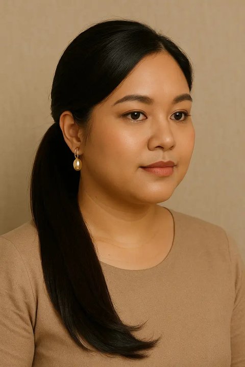 Model Rambut Wanita Korea untuk Wajah Bulat tanpa Poni (Foto: ChatGPT)