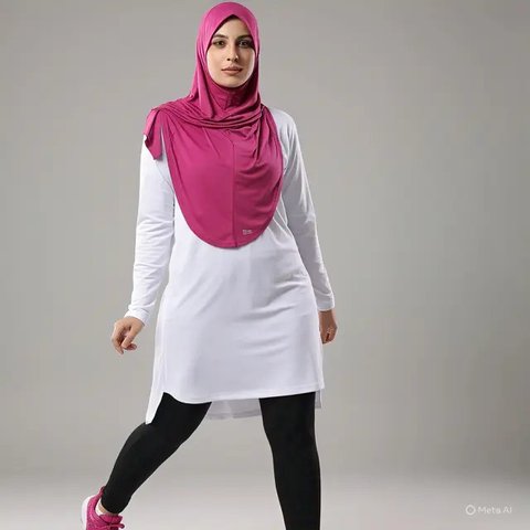 Jaket Hoodie dan Celana Kulot (Liputan6.com/MetaAi)