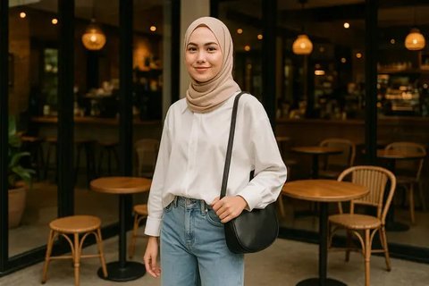 outfit korean style casual / AI Image