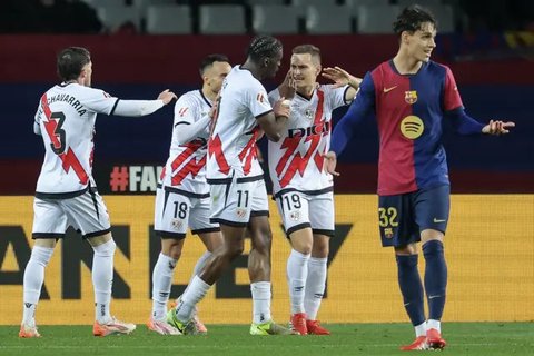 Tiga gol Rayo Vallecano masing-masing dicetak Unai Lopez, Abdul Mumin, dan Isaac Palazon. Sementara itu, gol-gol Real Madrid dicetak Federico Valverde, Jude Bellingham, dan Rodrygo. (AP Photo