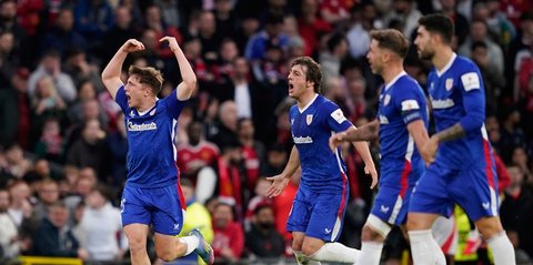Hasil Manchester United vs Athletic Bilbao: Skor 4-1 (Agg. 7-1)