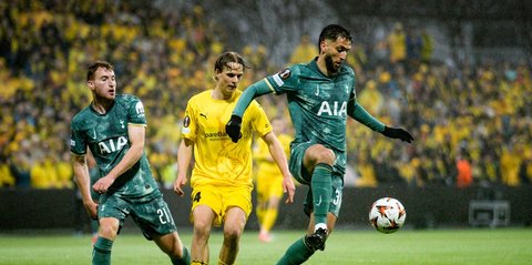Hasil Bodo/Glimt vs Tottenham: Skor 0-2 (Agg. 1-5)