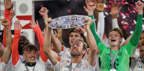 Akhir Penantian Harry Kane: Angkat Trofi Perdana Bersama Bayern Munchen