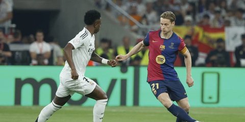 Nonton Live Streaming Barcelona vs Real Madrid - El Clasico La Liga 2024/2025
