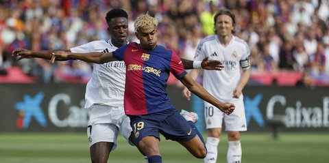 Musim Ini Barcelona Sarangkan 16 Gol ke Gawang Real Madrid: Raphinha-Yamal Paling Sering Selebrasi