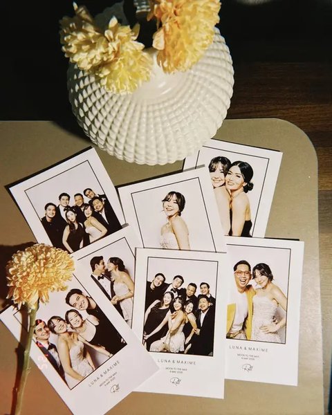 Lihat di sini penampilan serasi Gisella Anastasia & Cinta Brian saat kondangan Luna Maya-Maxime Bouttier. [@gisel_la].