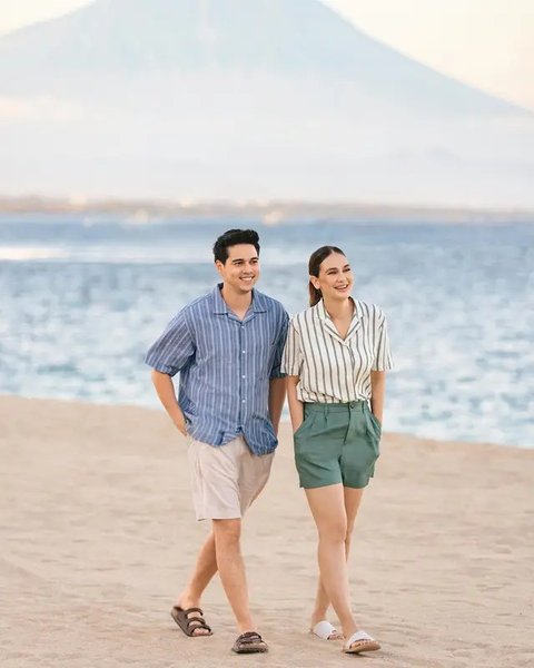 Tampil casual effortless, begini paduan outfit Luna Maya dan Maxime Bouttier. (Foto: Instagram/ Luna Maya)
