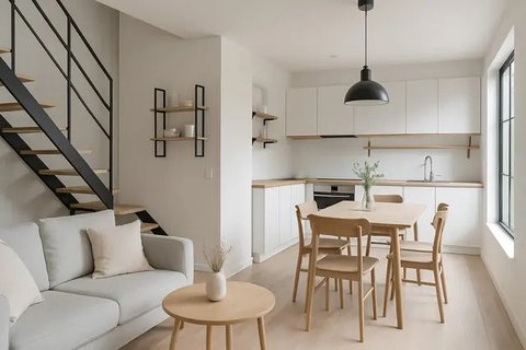 Model Rumah Minimalis Industrial (Foto: ChatGPT)