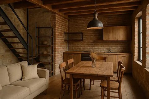 Model Rumah Minimalis Industrial (Foto: ChatGPT)