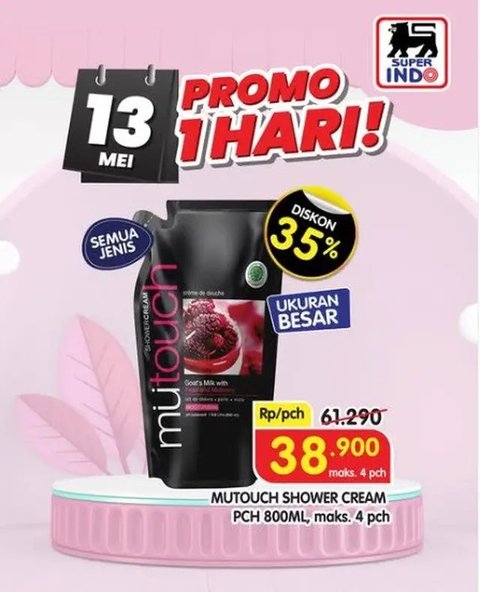 Promo Superindo Hari Ini, 13 Mei 2025 (sumber: Instagram/infosuperindo)