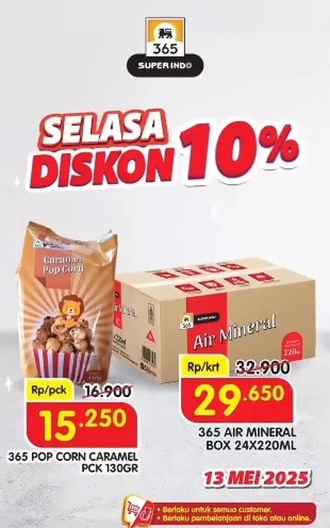 Promo Superindo Hari Ini, 13 Mei 2025 (sumber: Instagram/infosuperindo)