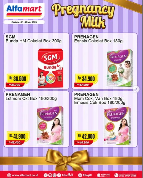 Promo Alfamart Hari Ini 13 Mei 2025 (Foto: Instagram @alfamart)
