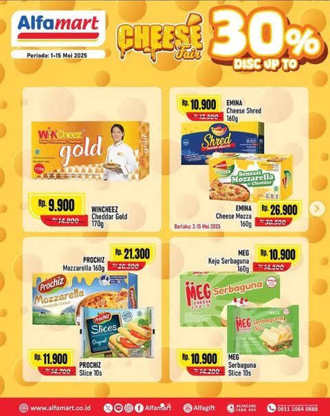 Promo Alfamart Hari Ini 13 Mei 2025 (Foto: Instagram @alfamart)