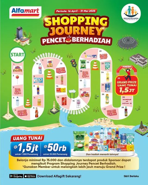 Promo Alfamart Hari Ini 13 Mei 2025 (Foto: Instagram @alfamart)