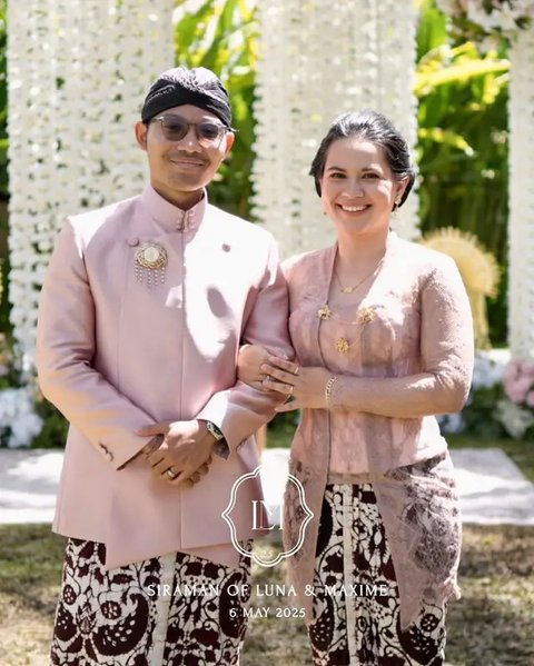 Potret Elodie Bouttier Adik Maxime Bouttier, Cantik Berkebaya saat Pernikahan Luna Maya