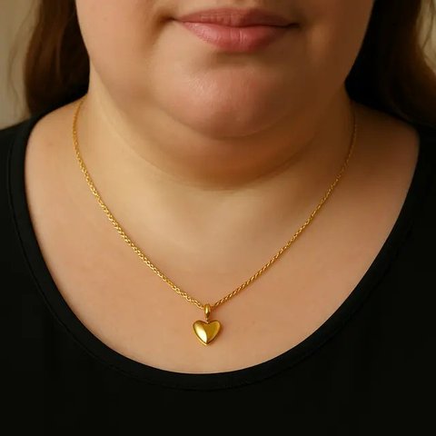 Model Kalung Emas untuk Orang Gemuk