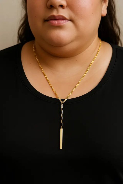 Model Kalung Emas untuk Orang Gemuk